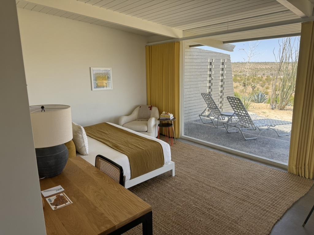 Interior of studio apartment